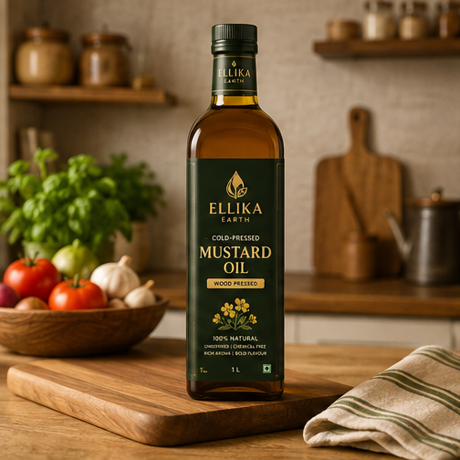 Cold-Pressed Mustard Oil